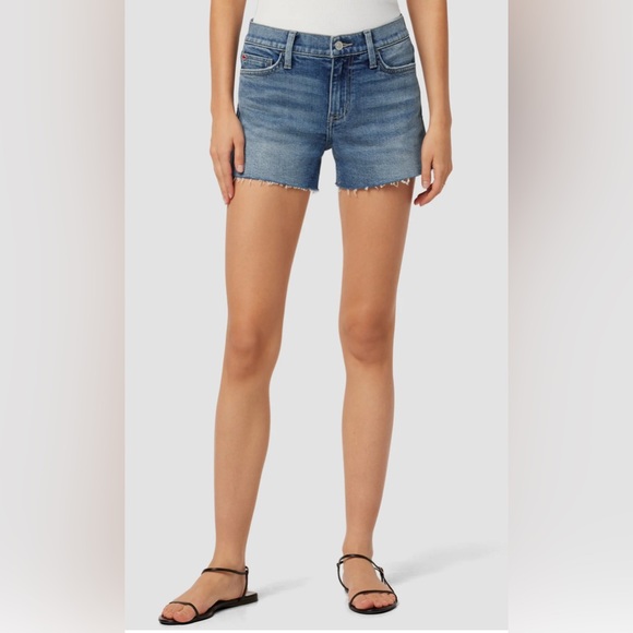 Hudson Jeans Pants - New Hudson Jeans Gracie Mid-Rise Cut Off Short Size 28